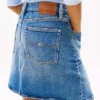 Fustă mini din blugi cu talie înaltă Tommy Jeans Fustă mini din blugi cu talie înaltă Tommy Jeans
