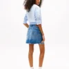 Fustă mini din blugi cu talie înaltă Tommy Jeans Fustă mini din blugi cu talie înaltă Tommy Jeans