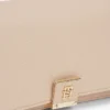 Geantă crossbody cu curea cu lanț și închizătoare cu monogramă Geantă crossbody cu curea cu lanț și închizătoare cu monogramă