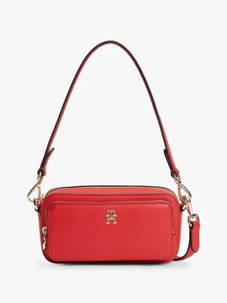 Geantă crossbody cu logo monogramă