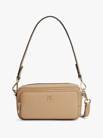 Geantă crossbody cu logo monogramă