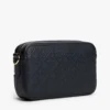 Geantă crossbody cu monogramă în relief pe toată suprafața Geantă crossbody cu monogramă în relief pe toată suprafața