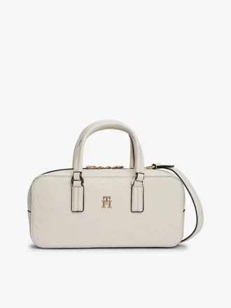 Geantă crossbody East-West cu monogramă pe toată suprafața