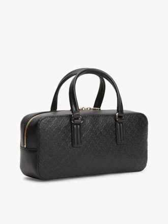 Geantă crossbody East-West cu monogramă pe toată suprafața