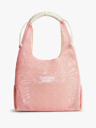 Geantă de umăr croșetată Tommy Jeans