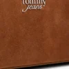 Geantă de umăr din piele de căprioară Tommy Jeans