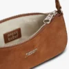 Geantă de umăr din piele de căprioară Tommy Jeans