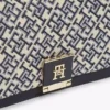 Geantă de umăr Jacquard cu închizătoare Monogram