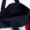 Geantă de voiaj cu logo steag colorblock Geantă de voiaj cu logo steag colorblock