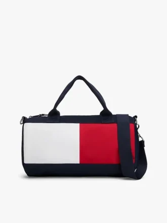 Geantă de voiaj pentru copii cu logo steag colorblock