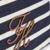Geantă tip sac cu monogramă script și dungi bretone Geantă tip sac cu monogramă script și dungi bretone