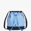 Geantă tip sac din pânză cu dungi pentru copii
