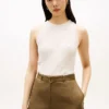 Haină fără mâneci din tricot cu model în zig-zag Haină fără mâneci din tricot cu model în zig-zag