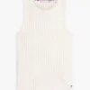Haină fără mâneci din tricot cu model în zig-zag Haină fără mâneci din tricot cu model în zig-zag