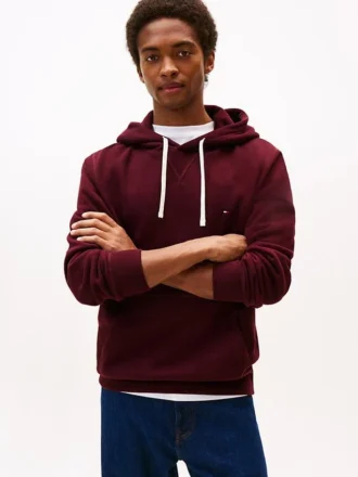 Hanorac clasic din fleece periat