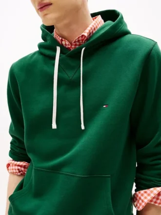 Hanorac clasic din fleece periat