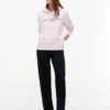Hanorac cu glugă din fleece cu logo Tommy