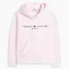 Hanorac cu glugă din fleece cu logo Tommy