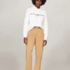 Hanorac cu glugă și logo Tommy brodat Hanorac cu glugă și logo Tommy brodat