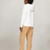 Hanorac cu glugă și logo Tommy brodat Hanorac cu glugă și logo Tommy brodat