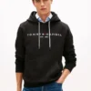Hanorac cu logo Tommy brodat Hanorac cu logo Tommy brodat