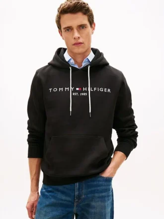 Hanorac cu logo Tommy brodat