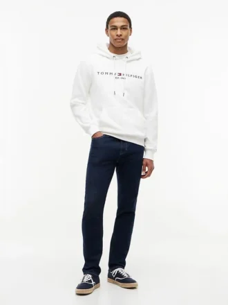 Hanorac cu logo Tommy brodat