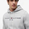 Hanorac cu logo Tommy brodat