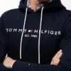 Hanorac cu logo Tommy brodat Hanorac cu logo Tommy brodat