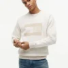 Hanorac cu mâneci raglan și logo steag, cu interior periat Hanorac cu mâneci raglan și logo steag, cu interior periat
