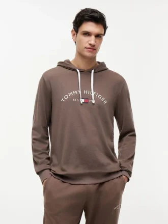 Hanorac de dormit cu logo Hilfiger
