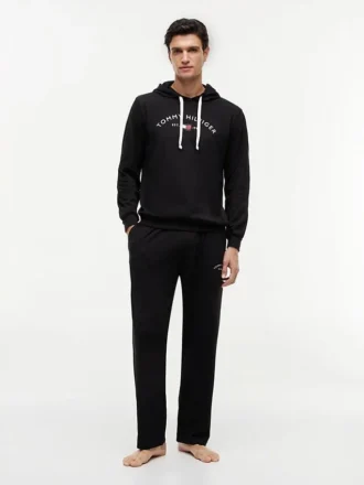 Hanorac de dormit cu logo Hilfiger