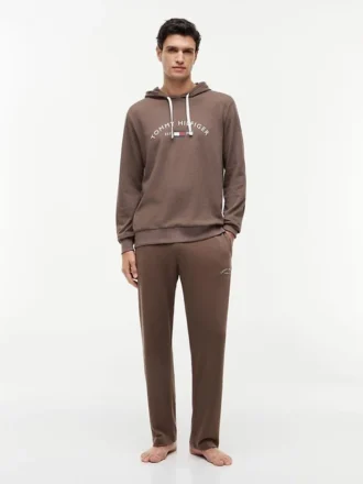 Hanorac de dormit cu logo Hilfiger