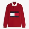 Hanorac de rugby cu logo mare Hanorac de rugby cu logo mare