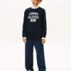 Hanorac din fleece cu logo pentru copii