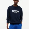 Hanorac din piele de căprioară cu logo Tommy Jeans Hanorac din piele de căprioară cu logo Tommy Jeans