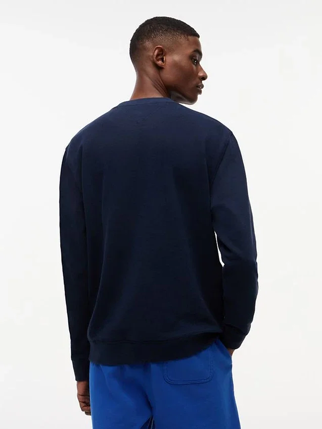 Hanorac din piele de căprioară cu logo Tommy Jeans Hanorac din piele de căprioară cu logo Tommy Jeans