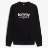Hanorac din piele de căprioară cu logo Tommy Jeans Hanorac din piele de căprioară cu logo Tommy Jeans