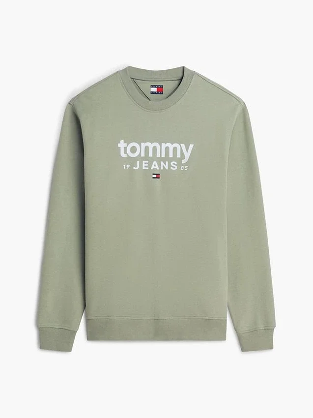 Hanorac din piele de căprioară cu logo Tommy Jeans Hanorac din piele de căprioară cu logo Tommy Jeans