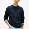Hanorac din tricot Intechno cu logo Club în nuanțe tonale Hanorac din tricot Intechno cu logo Club în nuanțe tonale