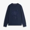 Hanorac din tricot Intechno cu logo Club în nuanțe tonale Hanorac din tricot Intechno cu logo Club în nuanțe tonale