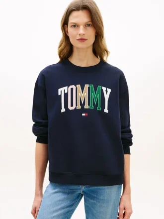 Hanorac multicolor cu logo Tommy