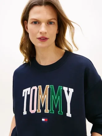 Hanorac multicolor cu logo Tommy