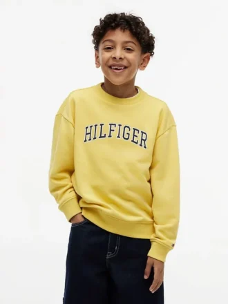 Hanorac pentru copii cu logo Varsity