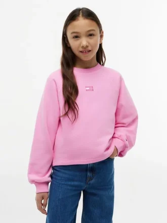 Hanorac Raglan cu steag tonal pentru copii