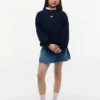 Hanorac Raglan cu steag tonal pentru copii