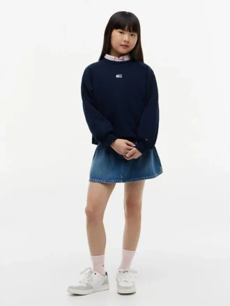 Hanorac Raglan cu steag tonal pentru copii