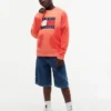 Hanorac raglan pentru copii cu logo Tommy Flag