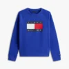 Hanorac raglan pentru copii cu logo Tommy Flag Hanorac raglan pentru copii cu logo Tommy Flag