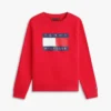 Hanorac raglan pentru copii cu logo Tommy Flag